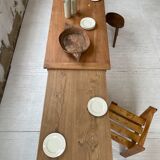 Cherry farm table - oak 2m60