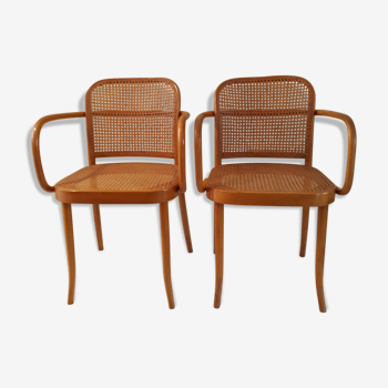 Pair of armchairs Josef Hoffmann (1870-1956) & Thonet edition