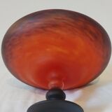 Coupe en pate de verre signé Shneider