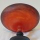 Glass paste cup signed Shneider