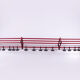 Mega long wall coat rack spage age the length is 3.50 meters, 1970s