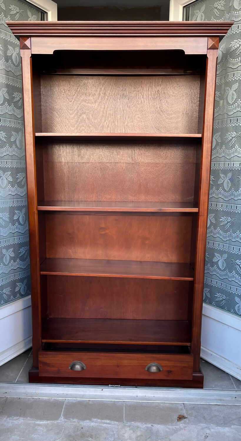 Wooden bookcase
