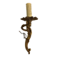 Bronze wall lamp