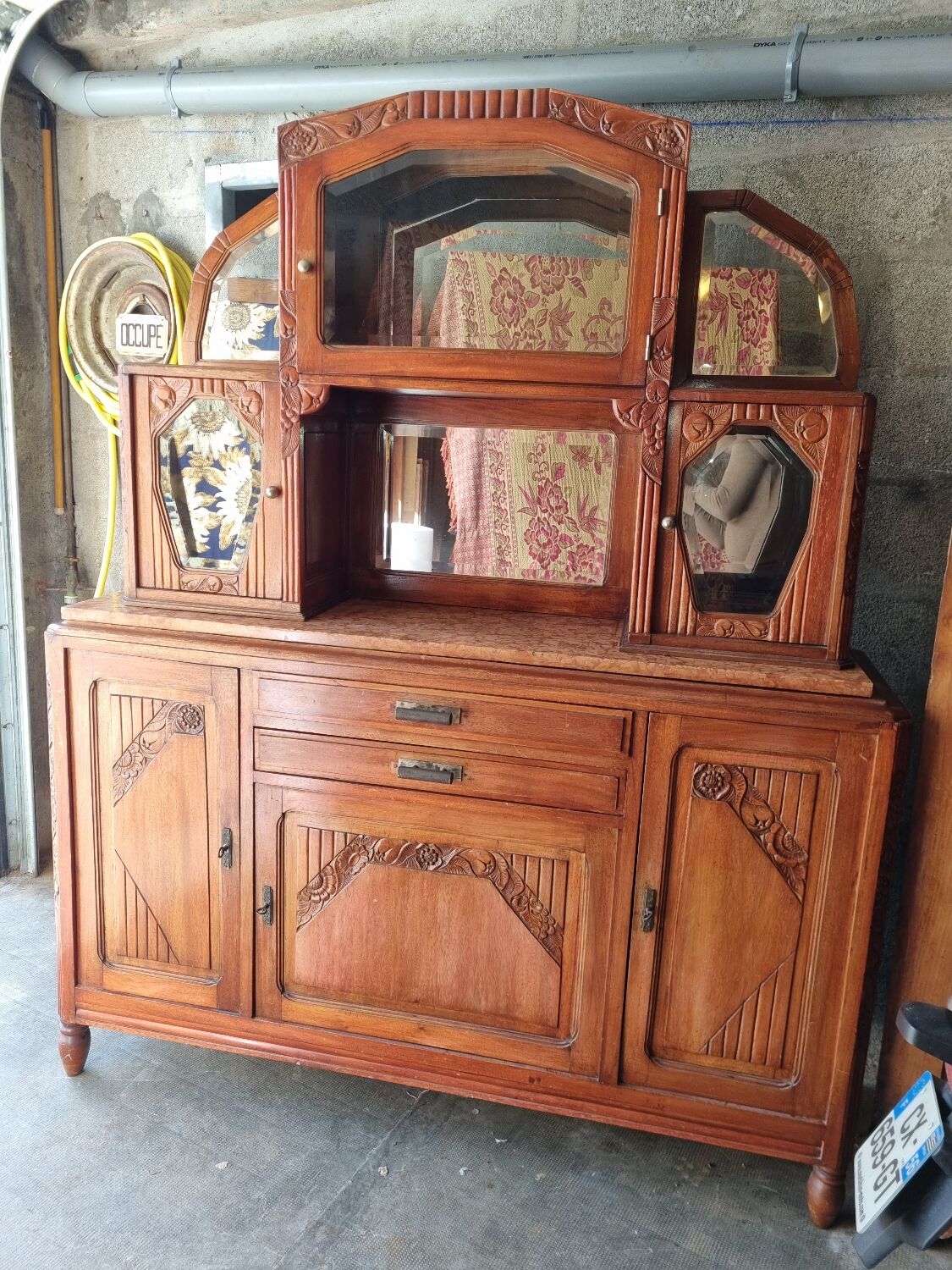 Two bodies sideboard
