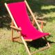 Pair of Chilean women/vintage deckchairs