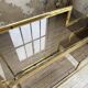 Brass shelf 1970 Belgo Chrom regency