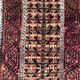 Tapis ancien Turkmen afghan Belutch laine 162x90 cm