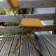 Pair of folding chairs Lafuma model Chantazur from before 1968