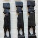 12 Carved Ebony Knife Holders in African Style