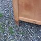 Commode en chêne pieds compas 4 tiroirs, 1950