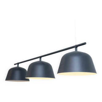 Ambit Rail pendant lamp in black metal Muuto