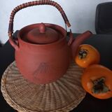 Terracotta teapot