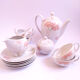 Service à café/thé vintage motif floral