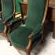 Paire de fauteuil voltaire noyer