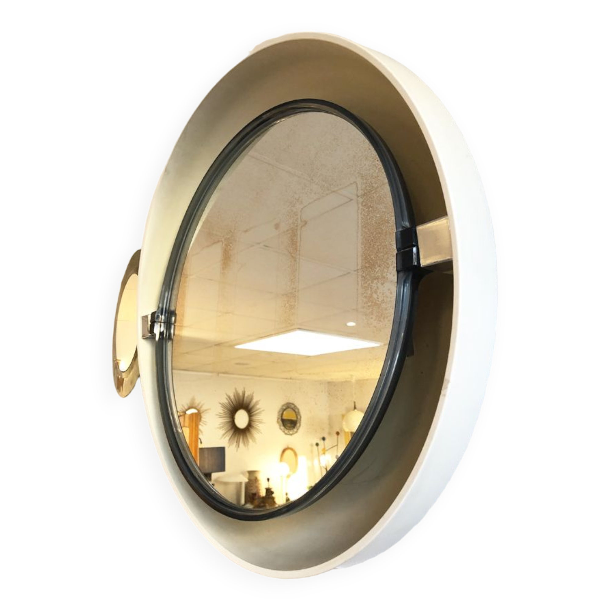 Vintage bathroom mirror Allibert, 1970