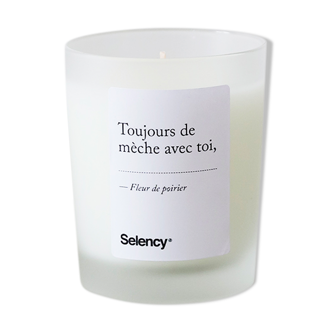 Selency candle to customize