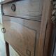 Louis XVI style bedside cabinet signed