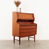 Teak secretary, Danish design, 1970s, production: Denmark