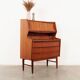 Teak secretary, Danish design, 1970s, production: Denmark