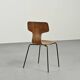 Chaise de bureau en teck 3103 par Arne Jacobsen, circa 1970