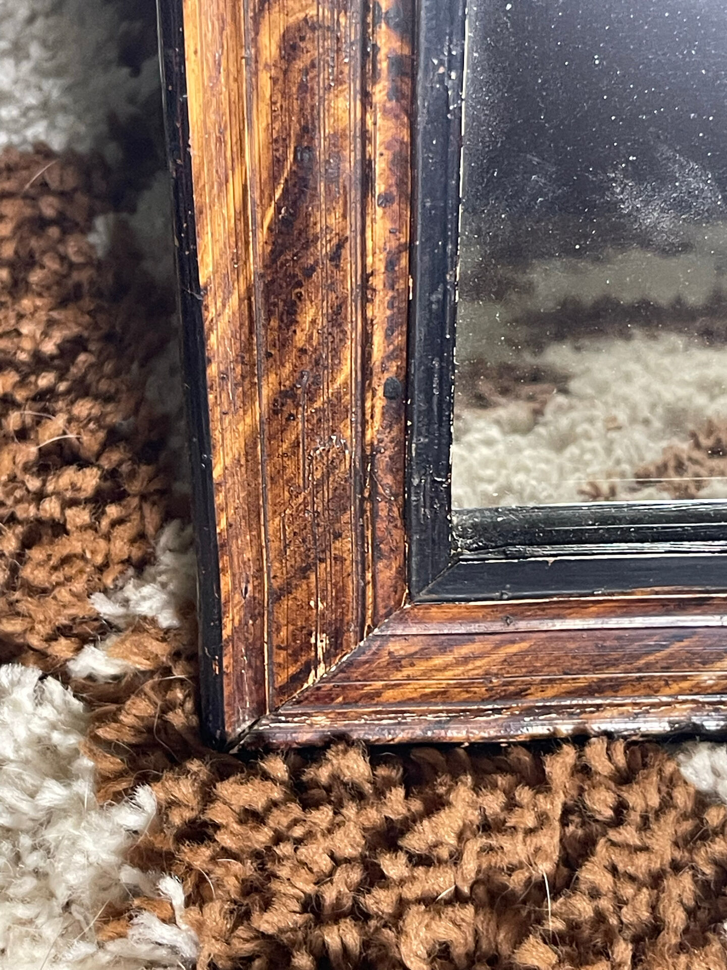 Petit miroir Louis Philippe