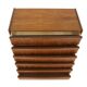 Scandinavian "tallboy" chest of drawers in teak, Denmark, 1960.