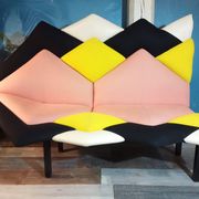 Banquette Memphis Italie 1980s