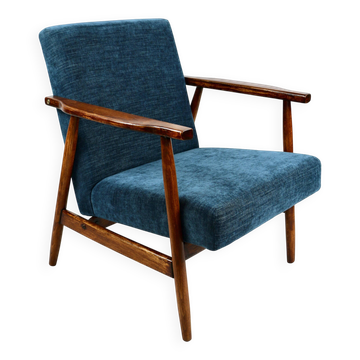 Vintage armchair, 1970s blue - navy like Lis