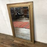 Miroir en bois dorée 1960 vintage