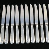 12 large knives CHRISTOFLE model VENDOME