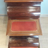 Staircase, Victorian in mahogany , second half of the 19th Century