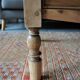 Old oak coffee table with 2 drawers