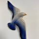 Mouette céramique émaillée 32cm
