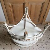 Rattan shelf