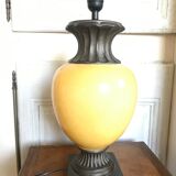 Vintage cracked ceramic lamp