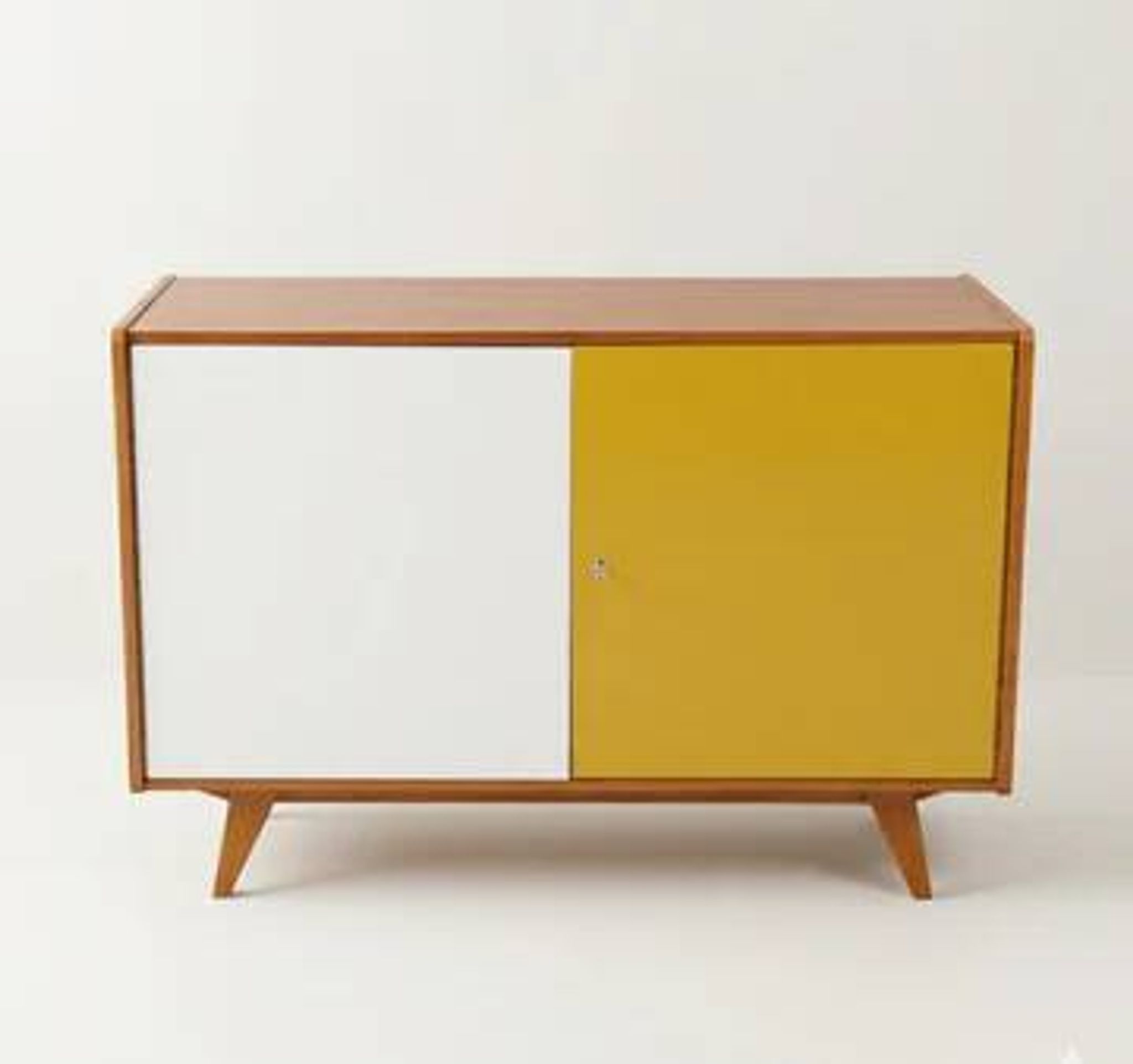 Fully restored mid-century sideboard U-450 by Jiri Jiroutek, 1960s, Czechoslovakia