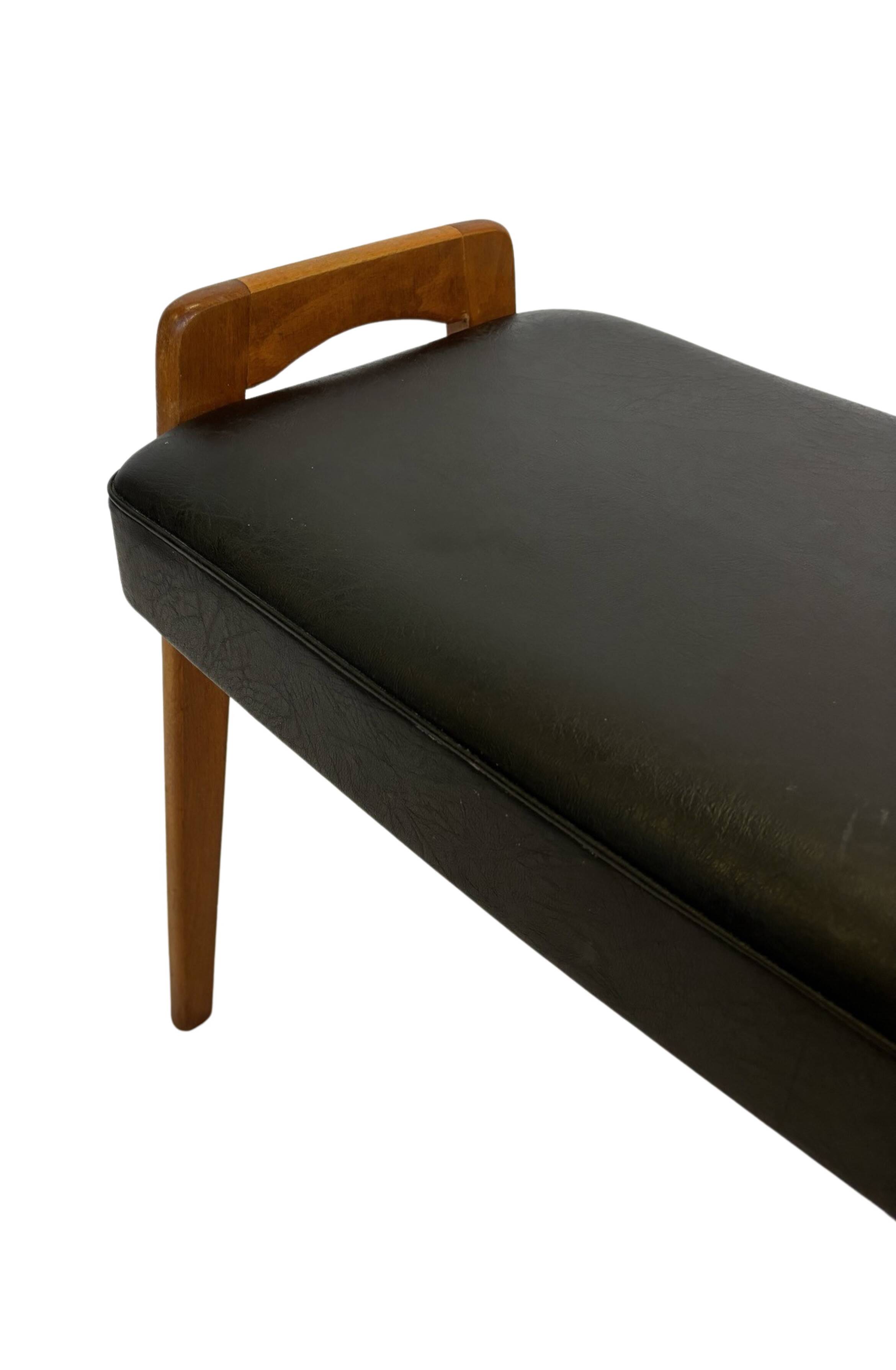 Vintage Footstool Ottoman Danish Design 1960s