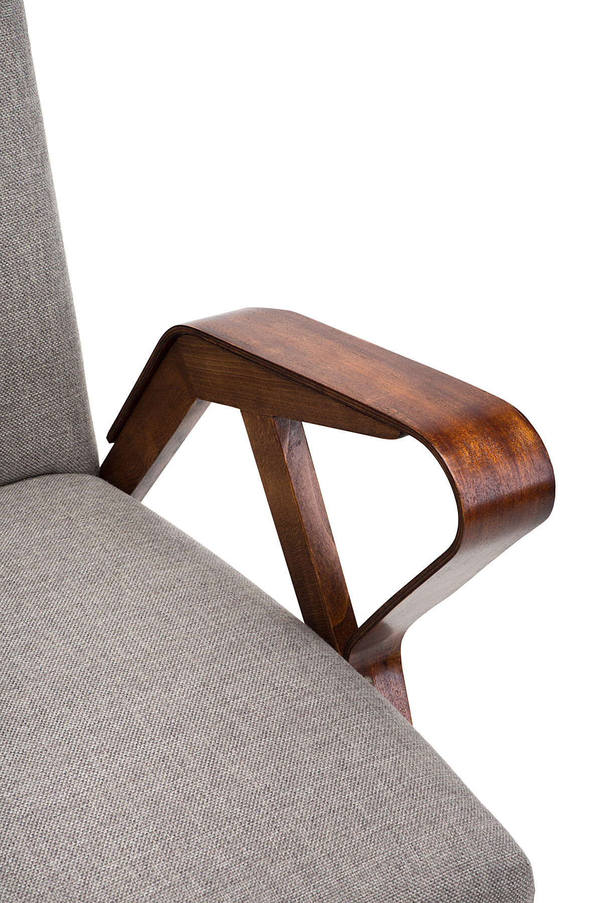 Tatra armchair with footrest