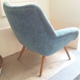 Chair 50/60s sculptural original vintage