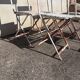 Set of 6 folding garden chairs