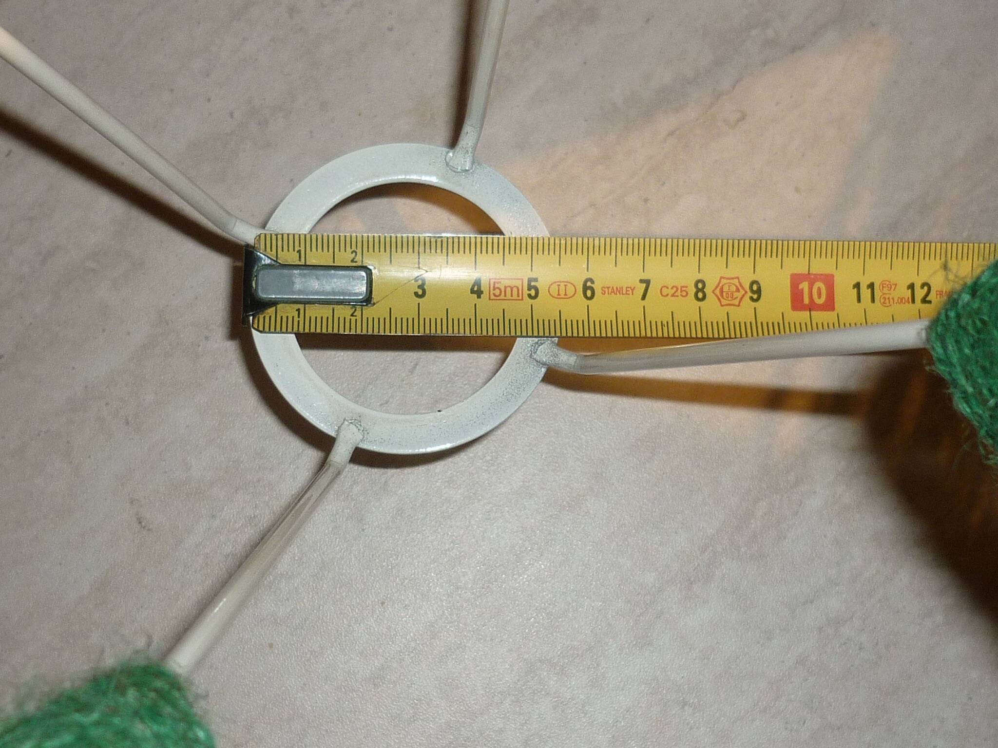 Braided jute lampshade 60 cm ø