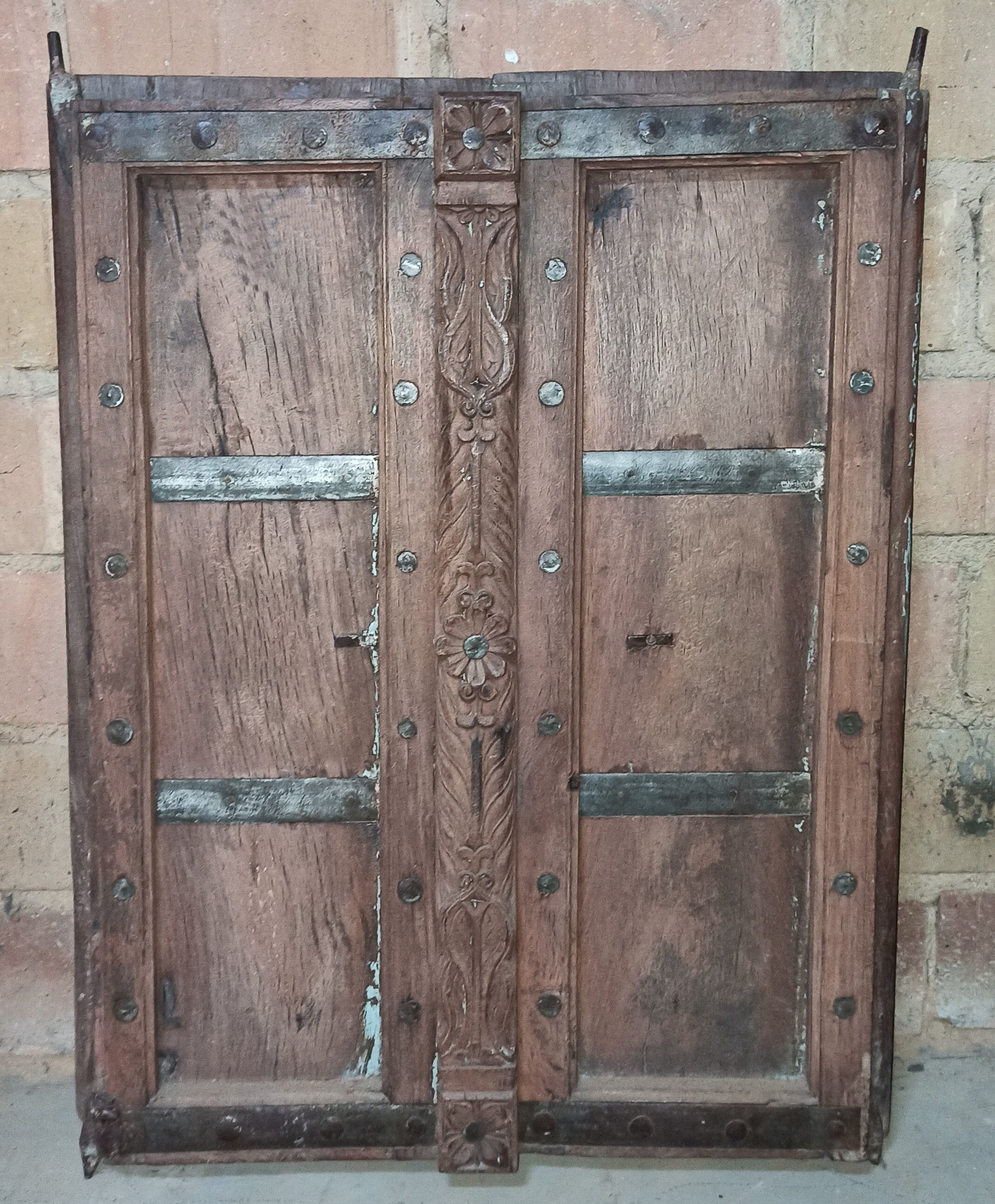 Old wooden door