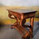 Restoration period mahogany console
