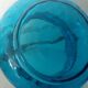 Pot to biscuit in verre bleu epoque art new debut xxy