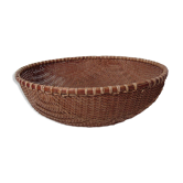 Panier en rotin vannerie traditionnelle Laos Cambodge