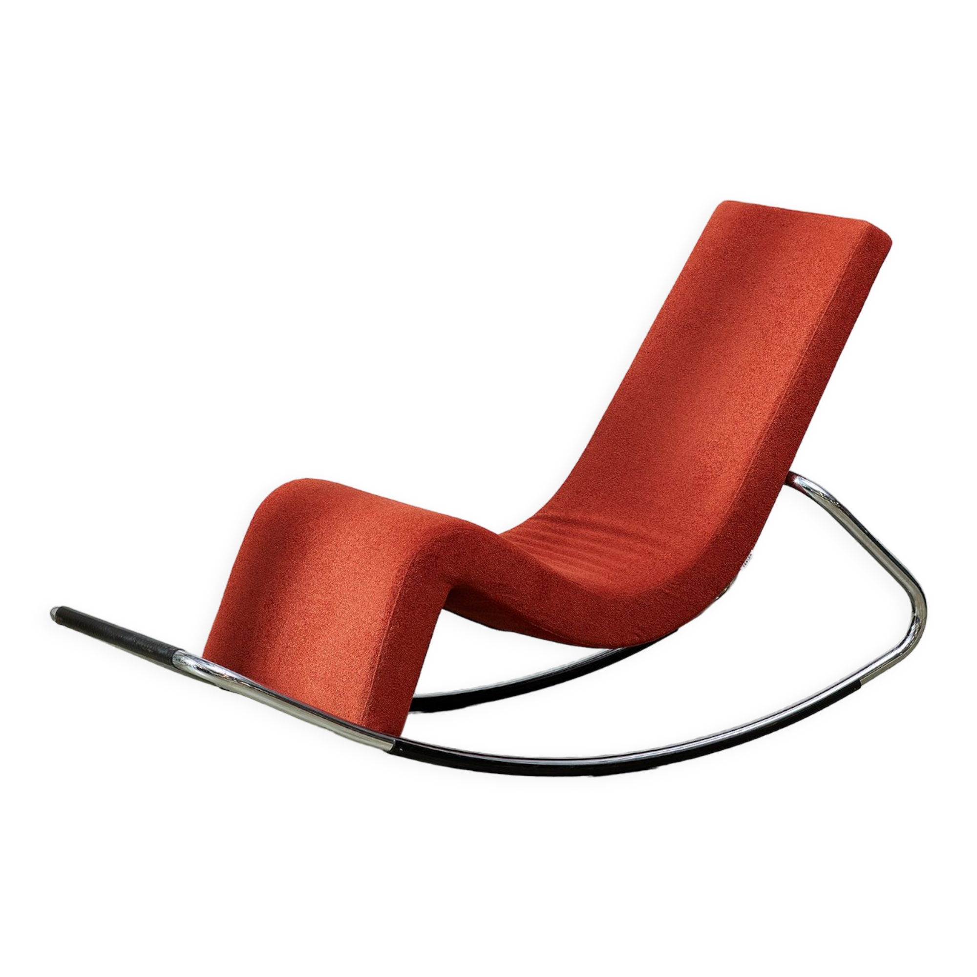 Rocking chair Dozy par Enzo Berti pour Ferlea