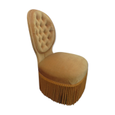 Gold low chair