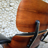 Lounge chair & ottoman rosewood from Rio by Charles & Ray Eames edition Herman Miller USA, 1970