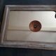 Mirror Louis Philippe white and gold 90 x 65cm