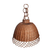 New wicker lampshade